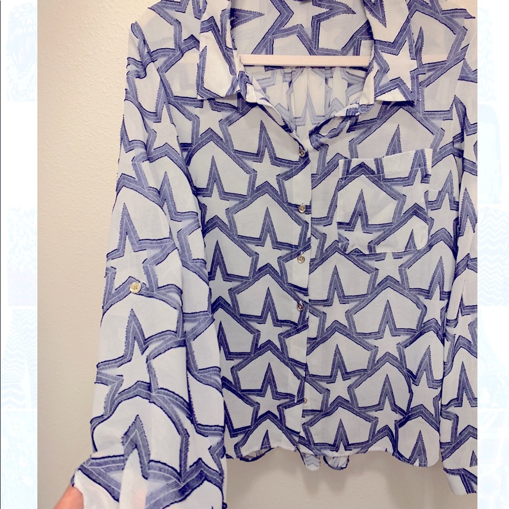 Cute stars top